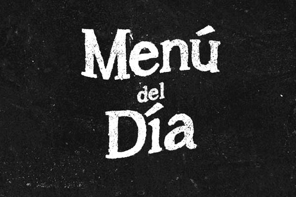 Menú del Día